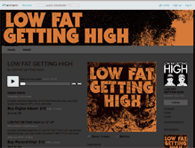 Tablet Screenshot of lowfatgettinghigh.bandcamp.com