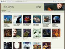 Tablet Screenshot of chrisconway.bandcamp.com