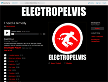 Tablet Screenshot of electropelvis.bandcamp.com