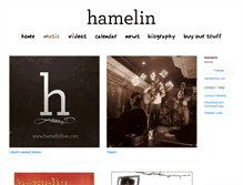 Tablet Screenshot of hamelin.bandcamp.com