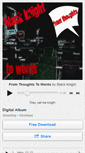 Mobile Screenshot of blackknight2.bandcamp.com