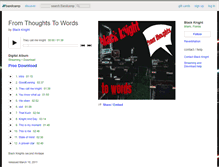 Tablet Screenshot of blackknight2.bandcamp.com