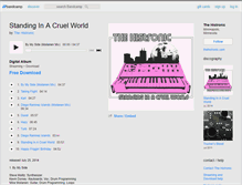 Tablet Screenshot of histronic.bandcamp.com