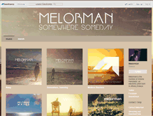 Tablet Screenshot of melorman.bandcamp.com