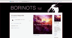 Desktop Screenshot of borinotstqt.bandcamp.com