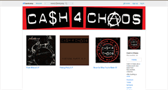 Desktop Screenshot of cash4chaos.bandcamp.com