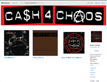 Tablet Screenshot of cash4chaos.bandcamp.com