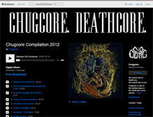 Tablet Screenshot of chuggie.bandcamp.com