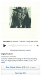 Mobile Screenshot of heavierthanairflyingmachines.bandcamp.com
