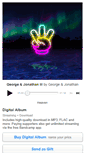 Mobile Screenshot of georgeandjonathan.bandcamp.com