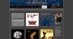 Desktop Screenshot of grossnationalprodukt.bandcamp.com