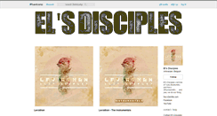 Desktop Screenshot of elsdisciples.bandcamp.com