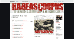 Desktop Screenshot of habeascorpus-grupoderiesgo.bandcamp.com