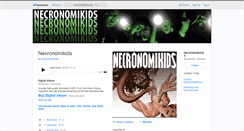 Desktop Screenshot of necronomikids.bandcamp.com