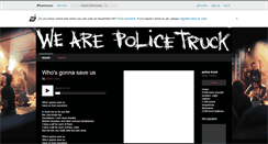 Desktop Screenshot of policetruck.bandcamp.com