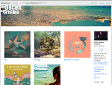 Tablet Screenshot of lospecesdecristina.bandcamp.com