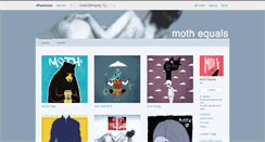 Desktop Screenshot of mothequals.bandcamp.com