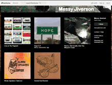 Tablet Screenshot of messyjiverson.bandcamp.com
