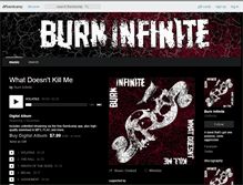 Tablet Screenshot of burninfinite.bandcamp.com