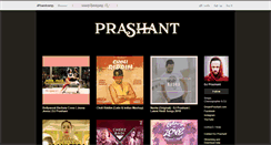 Desktop Screenshot of djprashant.bandcamp.com