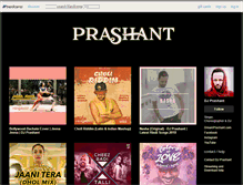 Tablet Screenshot of djprashant.bandcamp.com