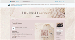 Desktop Screenshot of pauldillon.bandcamp.com