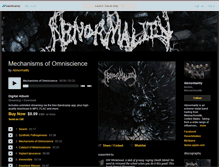 Tablet Screenshot of abnormality.bandcamp.com