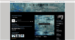 Desktop Screenshot of kimjanssen.bandcamp.com