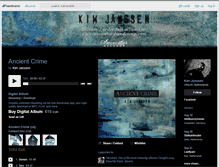 Tablet Screenshot of kimjanssen.bandcamp.com