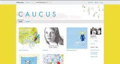 Desktop Screenshot of caucus.bandcamp.com