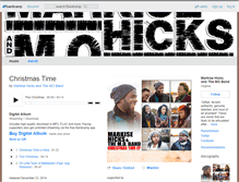 Tablet Screenshot of markisehicksandthemoband.bandcamp.com