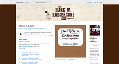 Desktop Screenshot of hankwrodgersons.bandcamp.com