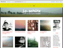 Tablet Screenshot of jcschutz.bandcamp.com