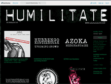 Tablet Screenshot of humilitate.bandcamp.com