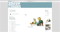 Desktop Screenshot of abovetheclouds.bandcamp.com