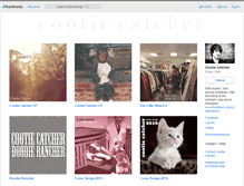 Tablet Screenshot of cootiecatcher.bandcamp.com