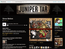 Tablet Screenshot of junipertar.bandcamp.com