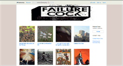 Desktop Screenshot of failurecock.bandcamp.com