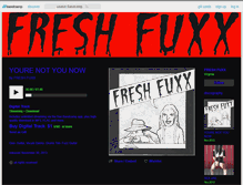 Tablet Screenshot of freshfuxx.bandcamp.com
