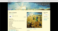 Desktop Screenshot of maninspace.bandcamp.com