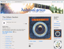 Tablet Screenshot of habitualgrace.bandcamp.com