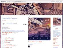 Tablet Screenshot of iron-e.bandcamp.com