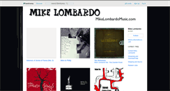 Desktop Screenshot of mikelombardo.bandcamp.com