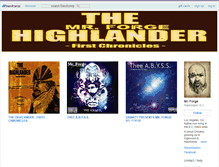 Tablet Screenshot of mrforge.bandcamp.com