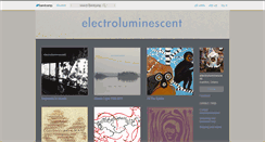Desktop Screenshot of electroluminescent.bandcamp.com
