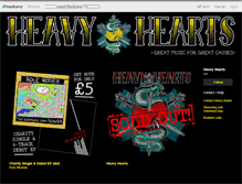 Tablet Screenshot of heavyheartsbenefit.bandcamp.com