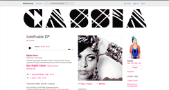 Desktop Screenshot of cassiamusic.bandcamp.com