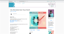 Desktop Screenshot of ellenonceagain.bandcamp.com