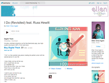 Tablet Screenshot of ellenonceagain.bandcamp.com