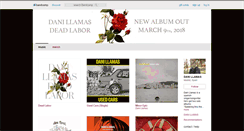 Desktop Screenshot of danillamas.bandcamp.com